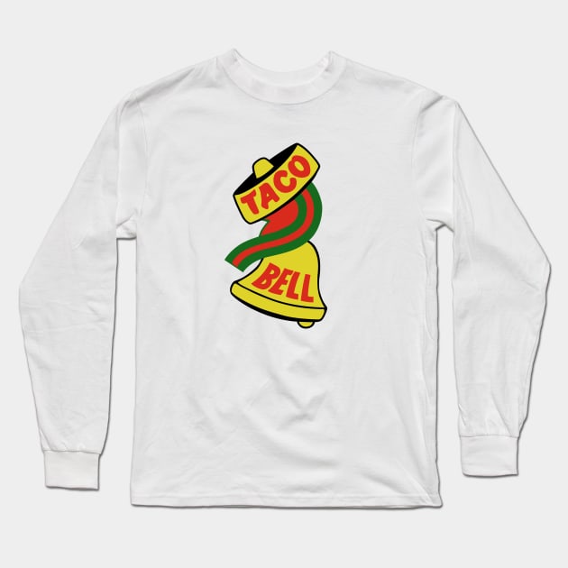 Vintage Taco Bell Long Sleeve T-Shirt by offsetvinylfilm